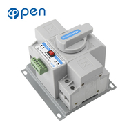 4P 2P Saklar Transfer Otomatis Dual Power ATS Pemutus Sirkuit MCB AC 220V 16A 20A 25A 32A 40A 50A 60A 63A 80A 100A 125A