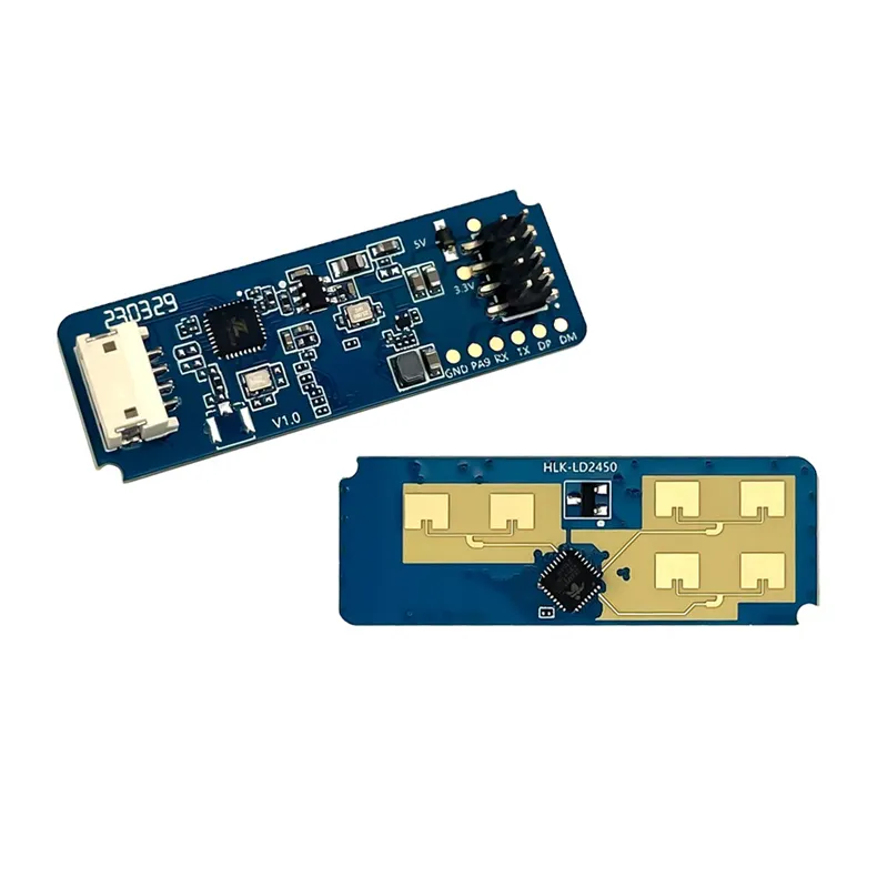 HLK-LD2450 24G Kit Human Motion Speed tracking trajectory Radar dual antenna sensor module integrated sensing distance