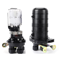 Boîtier de raccordement optique vertical FOSC de type dôme pour extérieur, à étanchéité mécanique, 4 ports, 48 fibres, pour FTTH ODN