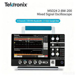 ออสซิลโลสโคปแบบจอแบน TEKTRONIX MSO22/24 รุ่น 2-BW-70/100/200 แบบพกพาพร้อมหน้าจอสัมผัส ความละเอียด 12 บิต อัตราการสุ่มตัวอย่าง 2.5 GS/s ขนาด 344x210x78 มม. - Product Image 5