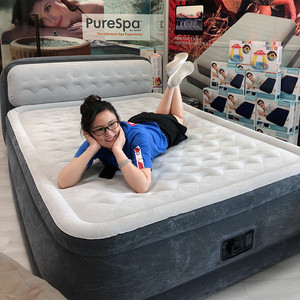<span class=keywords><strong>Cama</strong></span> Inflable INTEX Ultra Plush Queen Size Serie Dura-Beam, Colchón Inflable <span class=keywords><strong>Plegable</strong></span> para el Hogar, Muebles para Sala de Estar, Cabecera Dura-Beam - Product Image 5