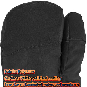 Gants de ski d'hiver personnalisables et tendance pour hommes, femmes et enfants – <span class=keywords><strong>Mitaines</strong></span> isolées respirantes et imperméables de notre usine - Product Image 4