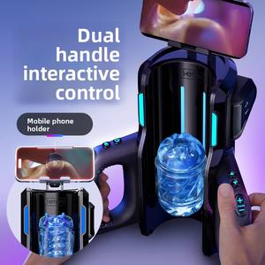 Masturbateur masculin Thunder Cannon King Pro Aircraft Cup Gaming Cabin, entièrement automatique, télescopique, électrique, à aspiration et serrage - Product Image 1