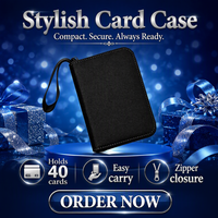 Classeur de cartes à collectionner 3x4 en PU imperméable, relié par couture, pour 40 cartes TCG, album de cartes de sport, vente en gros, emballage personnalisé OEM