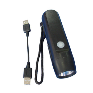 ไฟฉาย DL1008 LED สีขาวบริสุทธิ์ แบตเตอรี่แบบชาร์จไฟได้ ไฟฉุกเฉิน - Product Image 2