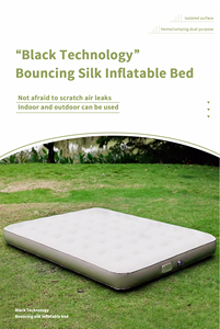 Quattro stagioni disponibili materassino gonfiabile per esterni pieghevole in TPU Drop stice tessuto con pompa integrata ricaricabile - Product Image 2