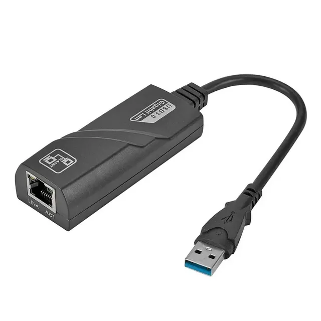 Mini USB 3.0 Gigabit Ethernet Adapter USB to RJ45 Lan Network Card for Windows 10 8 7 XP Laptop PC Computer