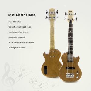 กีตาร์<span class=keywords><strong>เบส</strong></span>ไฟฟ้าขนาดเล็ก 30 นิ้ว <span class=keywords><strong>สี่</strong></span><span class=keywords><strong>สาย</strong></span> คอไม้เมเปิล ผิวด้าน ขายส่ง สำหรับผู้เริ่มต้น ระดับเริ่มต้น สำหรับเด็ก - Product Image 6