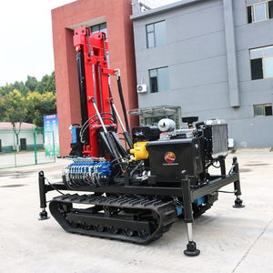 Bán hàng trực tiếp DIESEL xách tay <span class=keywords><strong>mini</strong></span> Giàn Khoan nước giếng đa chức năng thủy lực nước giếng khoan Giàn Khoan - Product Image 4