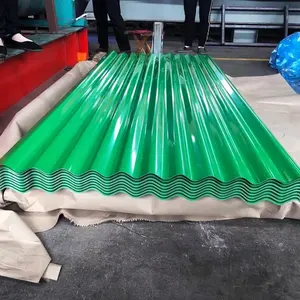 Fabrika doğrudan yüksek kalite çelik çatı levhası galvanizli oluklu corrugated Z60 0.5mm renk kaplı ÇELİK TABAKA