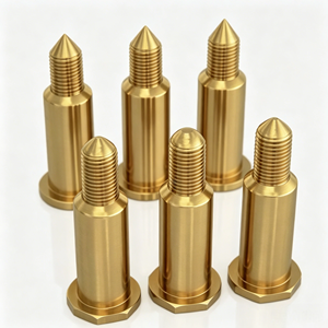 Conector Pogo Pin de Acero Inoxidable Mecanizado por CNC, Conductor, de Doble Extremo, Chapado en Oro, Longitud y Tamaño de Paso Personalizables para PCB - Product Image 6