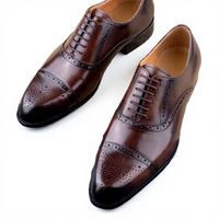 Chaussures habillées élégantes et luxueuses en cuir véritable pour hommes, légères pour l'hiver, idéales pour le bureau, les mariages et les soirées