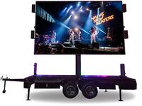 Mur vidéo LED mobile 3mLx1,5mH P3.91 Écran LED extérieur et système de remorque