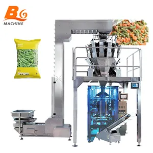 Bg Gemodificeerde Atmosfeer Automatische Korrel Verpakkingsmachine 50G 100G 1 Kg 2 Kg 5 Kg Verpakking Machine