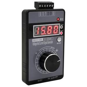 Hochpräziser <span class=keywords><strong>0</strong></span>-5V <span class=keywords><strong>0</strong></span>-<span class=keywords><strong>10V</strong></span> 4-20mA Strom-Spannungs-Signalgenerator -<span class=keywords><strong>10V</strong></span> <span class=keywords><strong>10V</strong></span> <span class=keywords><strong>0</strong></span>-22mA Signalgenerator mit <span class=keywords><strong>0</strong></span>,25% Genauigkeit und LED-Anzeige - Product Image 1