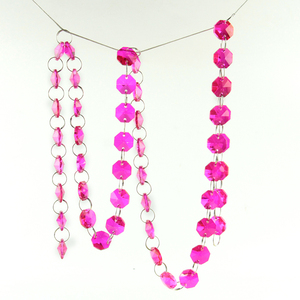 Honor of crystal Home Hotel Restaurant Shop décoration K9 cristal octogone <span class=keywords><strong>perles</strong></span> cristal pendentifs lustre accessoires <span class=keywords><strong>perles</strong></span> - Product Image 6