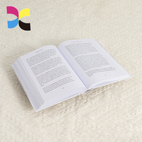 Livres de finition de surface brillante de qualité Catalogue de magazines novels pour la lecture Impression à couverture rigide personnalisable