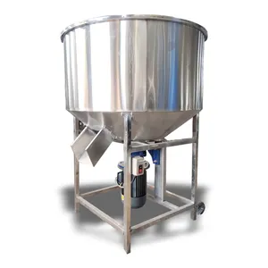 Indonesia selling good quality for the feed granule factory vertical electric stainless steel mixer