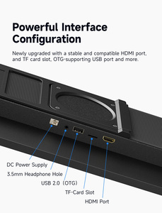 Moniteur portable sans fil 1080P 18,5 pouces avec connexion <span class=keywords><strong>WIFI</strong></span> 5 GHz autonome et projection sans fil - Product Image 5