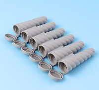 Moules à sucettes glacées en silicone YDS Moules à glaçons pour enfants, tubes à sucettes glacées réutilisables avec couvercles Conception sans goutte parfaite pour les bâtonnets de yaourt