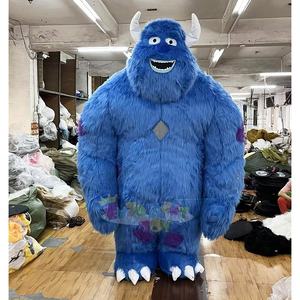 Costume de mascotte gonflable Sully de Monsters University pour adulte, avec longs cheveux, taille adulte, en promotion - Product Image 5