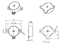 Moteur LRA multi-usages à axe Z Moteur à vibration linéaire à faible puissance pour casque AR/VR