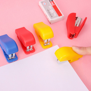 Mini Stapler Set Plastic Mini Size 10 No.10 <b>Staples</b> Student Stationery Office Supplies - Product Image 3