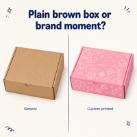 Boîte pliante personnalisée avec logo pour biscuits, idéale pour les coffrets de biscuits gourmands, paniers de collations et boîtes d'abonnement alimentaire