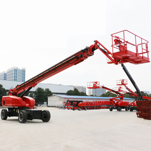Plataforma Elevadora Telescópica Eléctrica, Altura de Trabajo 18m, Carga 230kg, ETB34EJ, Tipo de Ruedas con Cero Emisiones - Product Image 1