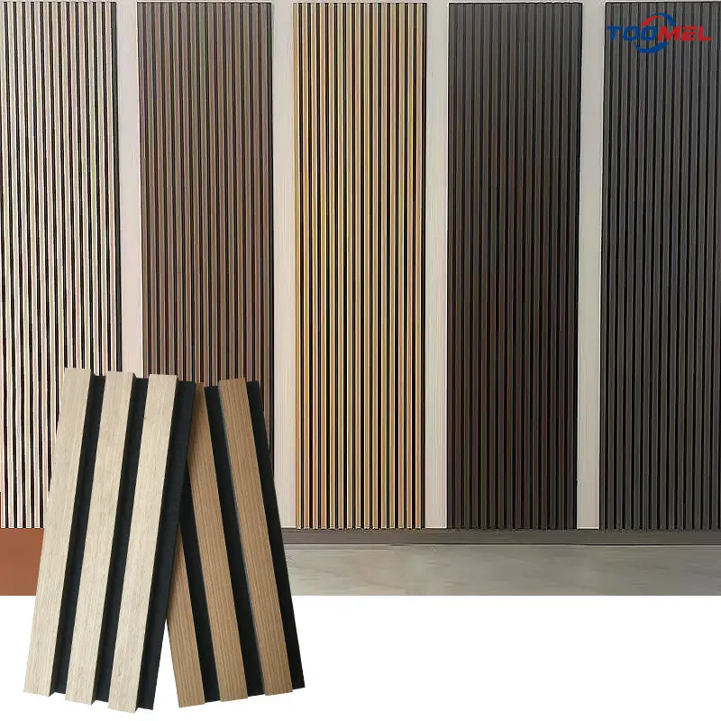Akupanel panneaux acoustiques en bois absorbant le son matériau d'insonorisation pour panneaux muraux d'équipement de studio
