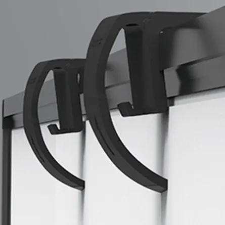 Clip colgante movible como abrazadera de papel para tabla de giro en pizarra blanca (VC)