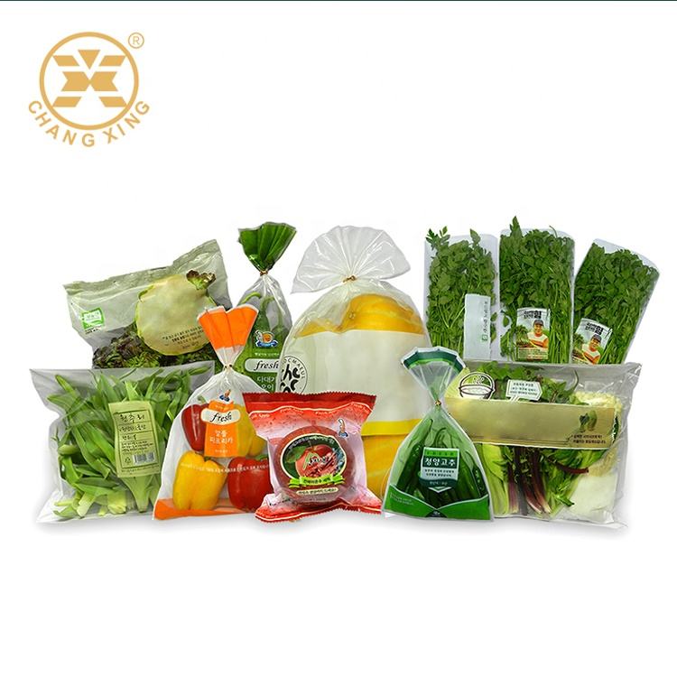 Sealed vegetable packaging