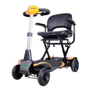 Nhà Cung Cấp Tốt Nhất Di Động Scooter Gấp Scooter Điện Tử Phụ Nữ 4 Bánh Xe Điện Scooter Jbh Xe Lăn Từ Trung Quốc Màu Đỏ Và Màu Xanh