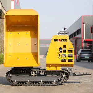 Mini-dumper chenillé automatique portable robuste de Chine, 0,5 tonne, 4x4, haute efficacité, vente en gros, facile à utiliser - Product Image 2