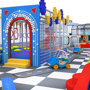 우주 테마 박물관 또는 어드벤처 파크를위한 소프트 플레이 우주선이있는 맞춤형 디자인 수직 어드벤처 허브 - Product Image 4