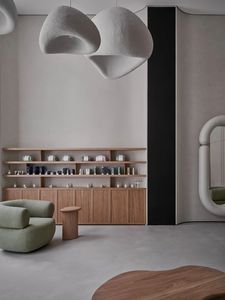 Design d'intérieur personnalisé Sanhai pour l'aménagement de l'espace des salons de beauté Services de rendu 3D naturel Plan directeur minimaliste Dessins CAO - Product Image 5