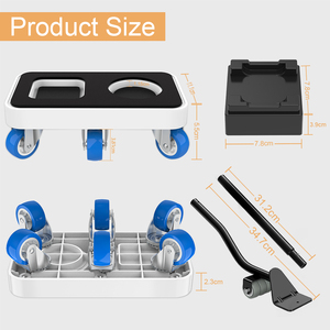 Deslizadores de Muebles Recién Mejorados con Ruedas Giratorias de 360 Grados, Juego de Herramientas para Mover Muebles, para Levantar y Desplazar Fácilmente - Product Image 3