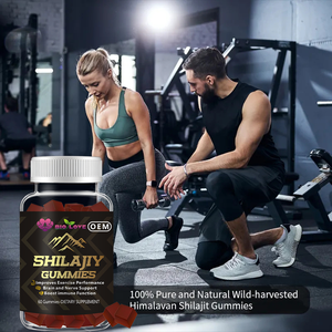 Gummies de Shilajit Énergie Cheveux Peau Ongles 60 Comprimés Crinière de <span class=keywords><strong>Lion</strong></span> Racine de Pissenlit Énergie Masculine Soutien Immunitaire Complément Alimentaire Herbal OEM - Product Image 4