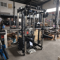 Equipo de Gimnasio Comercial de Nuevo Diseño ZY, Máquina Smith Multifuncional Adecuada para Entrenamientos en Clubes de Fitness