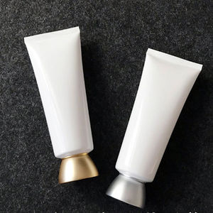 100cc 50cc 50กรัมพลาสติก PE สีชมพูสีขาวครีมอ่อนนุ่มครีมทำความสะอาดมืออิมัลชันที่มีฝาเกลียว - Product Image 3