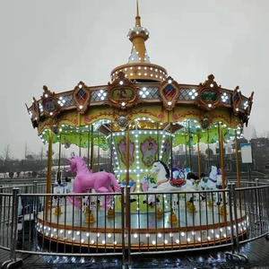 Grand cheval de carrousel de 16 places monte chaud populaire attrayant à vendre - Product Image 1