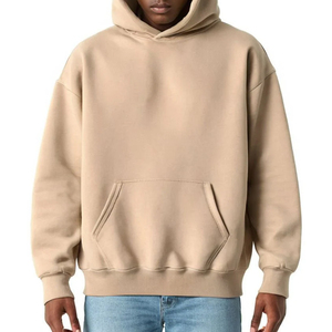 Sweat à capuche pour homme Urban Edge, coupe moderne, tissu 100% coton, brodé, respirant, pour streetwear, vêtements décontractés à porter à tout moment - Product Image 4