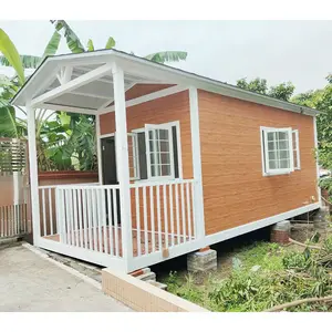 Penjualan Laris Chalet Portabel Ekonomis Suizo En Bois Chalet Kayu Prefab