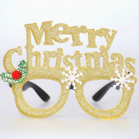 Gafas Decorativas con Temática Navideña, Estilo Santa Claus, para Fiestas Infantiles, Disfraces y Accesorios de Cosplay