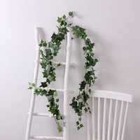 Lierre vert de haute qualité plantes artificielles suspendues lierre vignes plantes artificielles décoratives décor pour chambre à coucher fête mariage