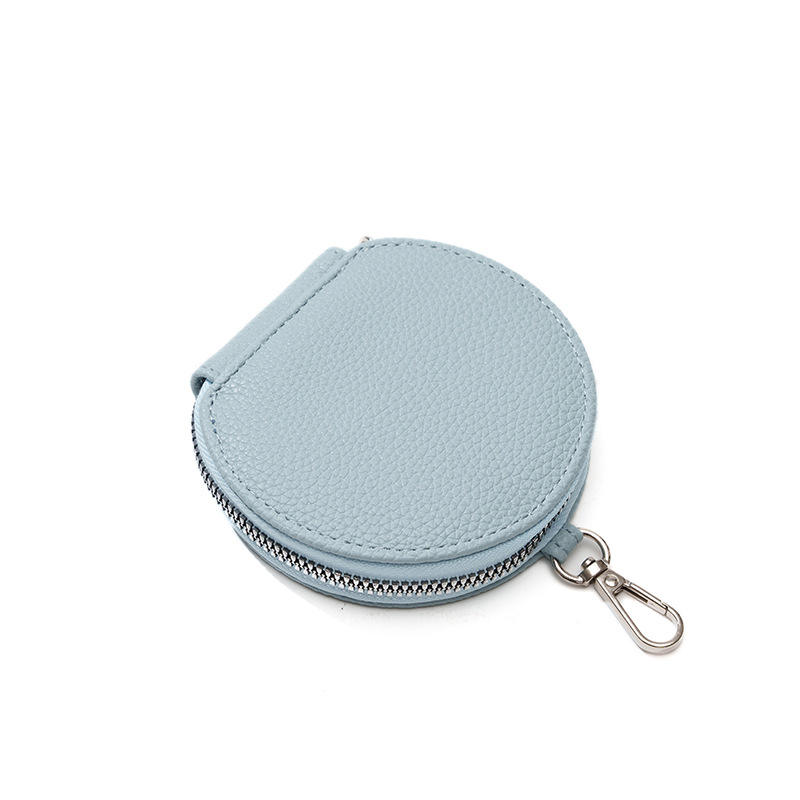 Blue coin purse