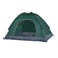 Carpa de camping automática desplegable para 2 personas, doble capa, impermeable, para las cuatro estaciones, con protección solar Oxford.