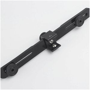 Barre transversale en métal pour trois caméras, 27 cm, à dégagement rapide, pour trépied, équipement de diffusion en direct - Product Image 2