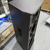 Sistem Suara Panggung Kabinet Tertutup Twin Speaker Neodymium AC 15-inci Grosir Pabrik Model SRX725 Terbuat dari Kayu Lapis Birch MDF