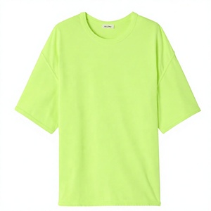 เสื้อยืดคอกลมแขนสั้นผ้าฝ้ายสำหรับผู้ชาย สีสันตามสั่ง หลายขนาด สไตล์ลำลอง ปกติและโอเวอร์ไซส์ - Product Image 2